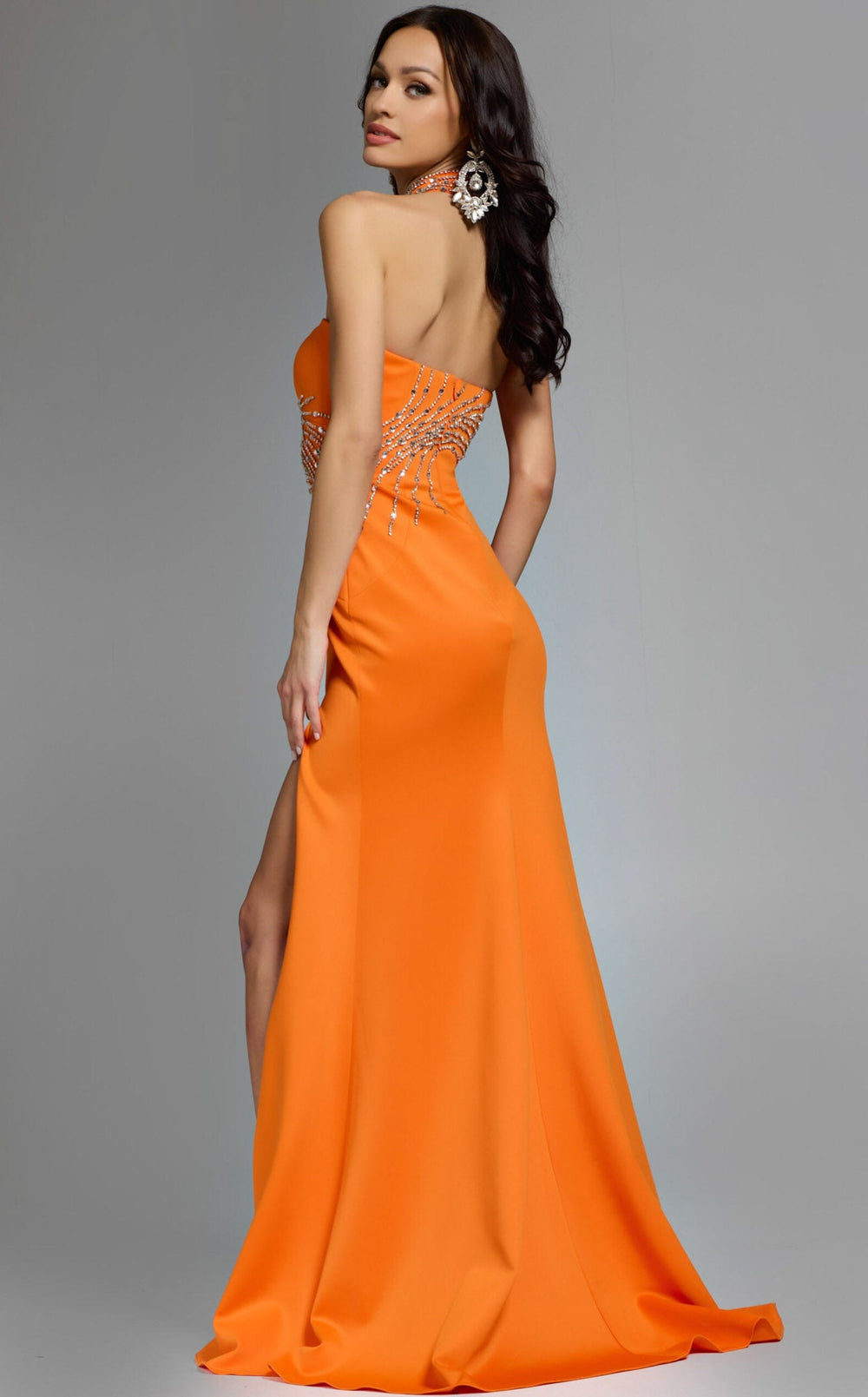 Exquisite Jovani 43018 Dress detail view - VOLAKK