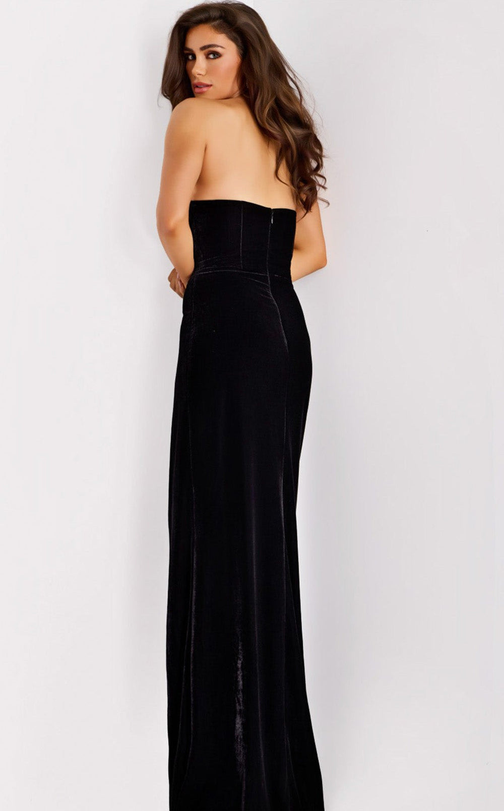 Exquisite Jovani 43703 Dress detail view - VOLAKK