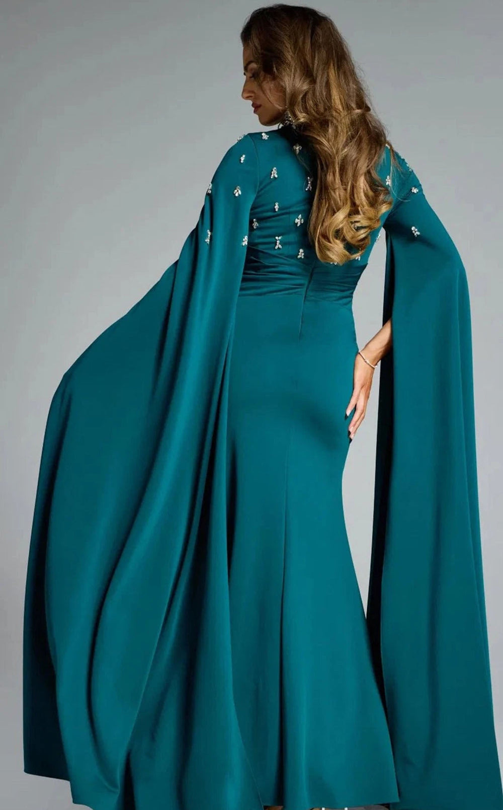Exquisite Jovani 43830 Dress detail view - VOLAKK