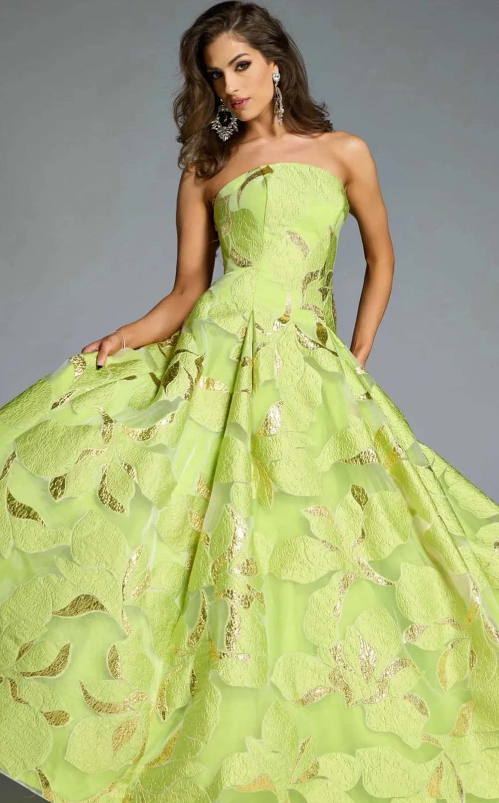 Exquisite Jovani 44369 Dress detail view - VOLAKK