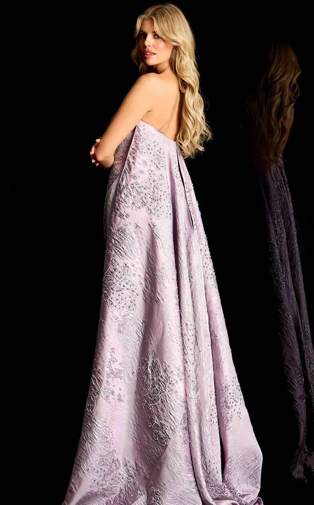 Exquisite Jovani 45309 Dress detail view - VOLAKK