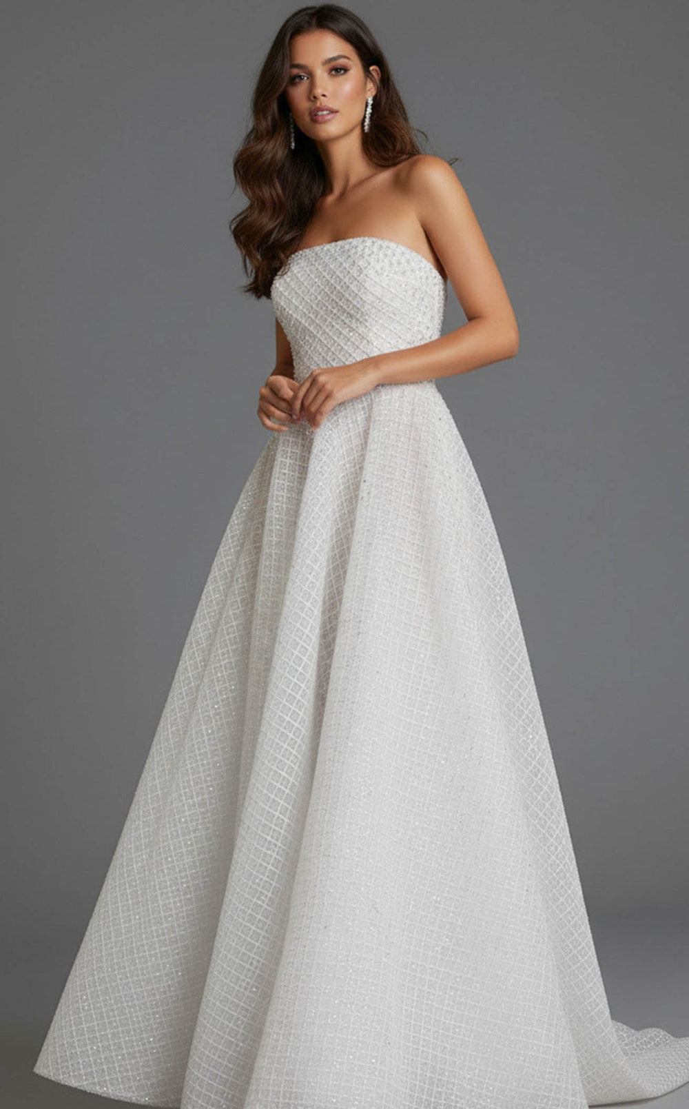 Exquisite Jovani 45788 Dress detail view - VOLAKK