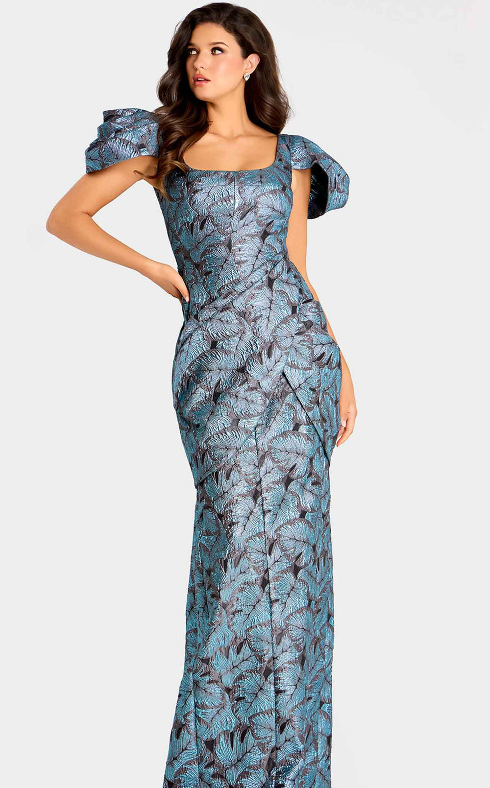 Exquisite Jovani 46273 Dress detail view - VOLAKK