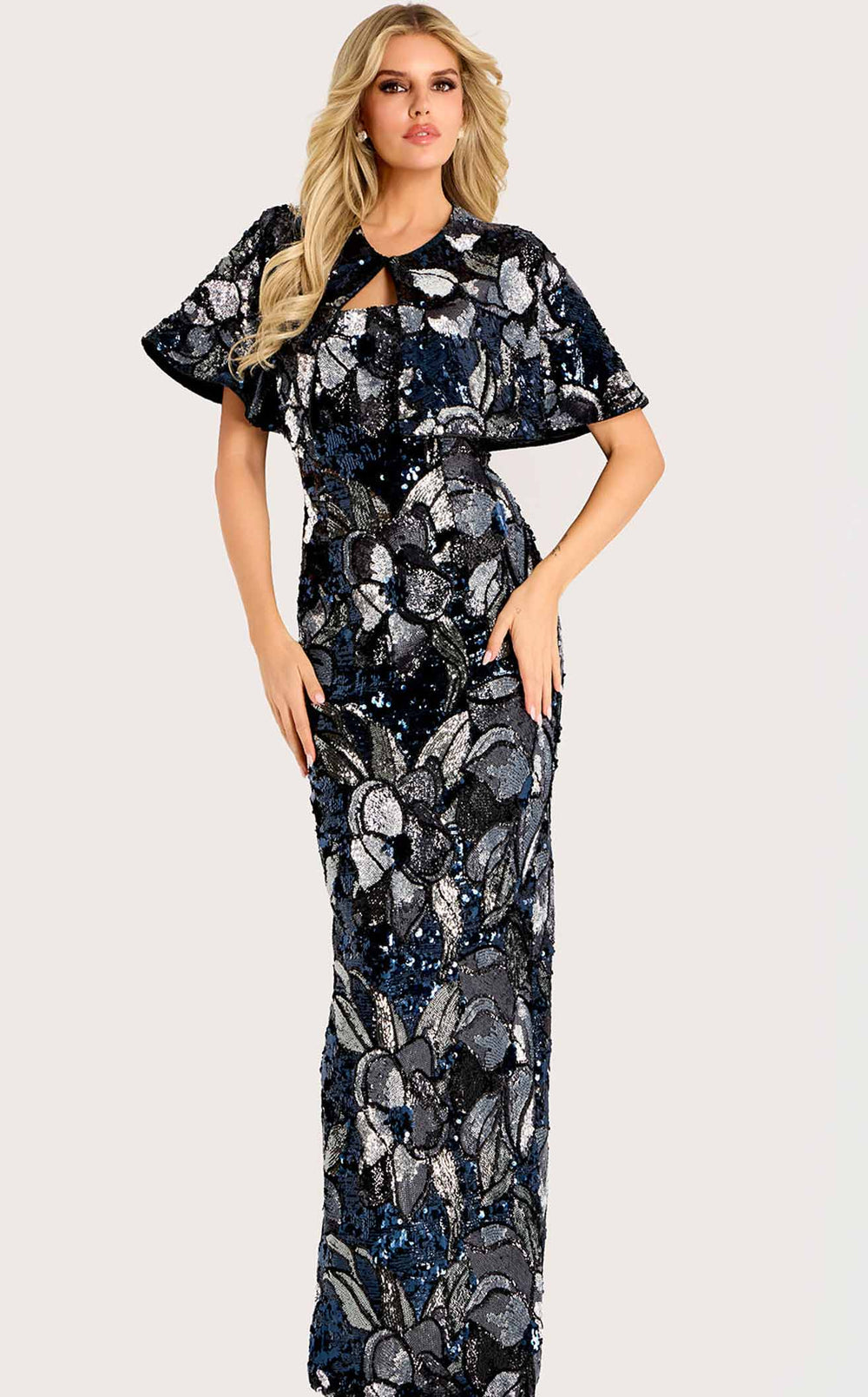 Exquisite Jovani 46431 Dress detail view - VOLAKK