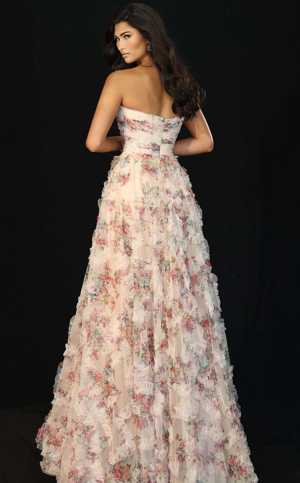 Exquisite Jovani 46783 Dress detail view - VOLAKK