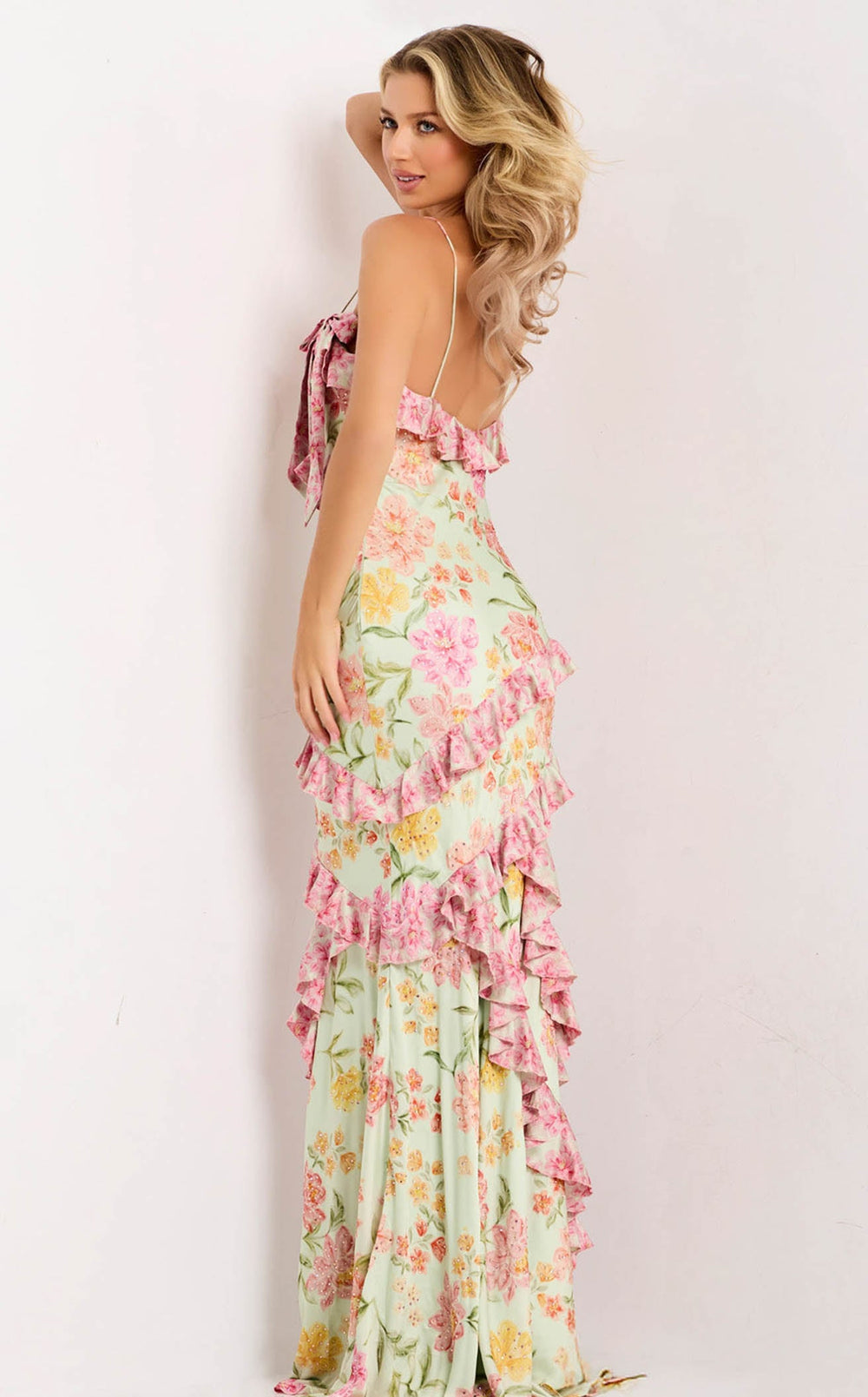 Exquisite Jovani 47236 Dress detail view - VOLAKK