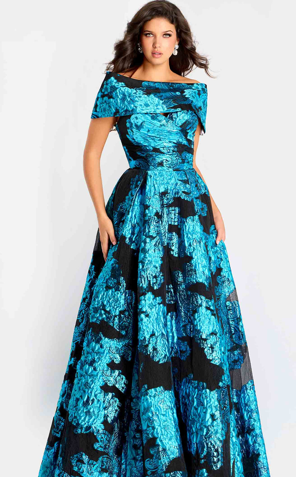 Exquisite Jovani 47630 Dress detail view - VOLAKK