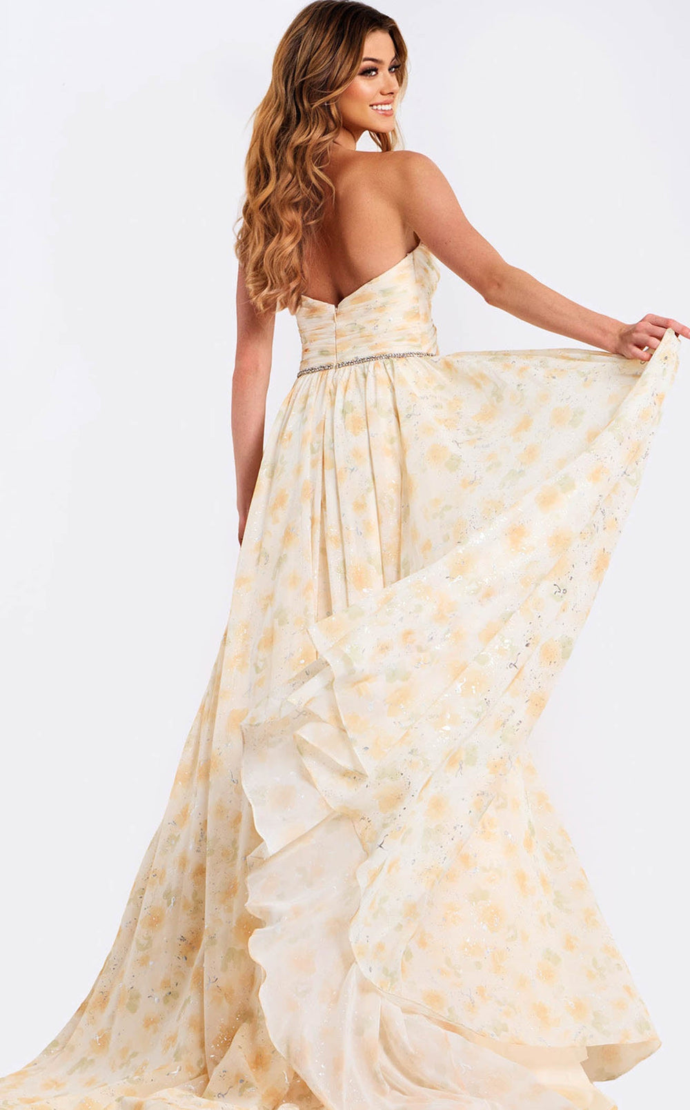 Exquisite Jovani 48139 Dress detail view - VOLAKK
