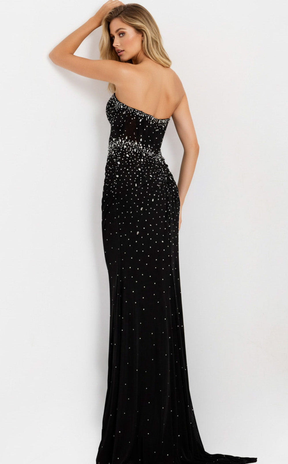 Exquisite Jovani 48372 Dress detail view - VOLAKK