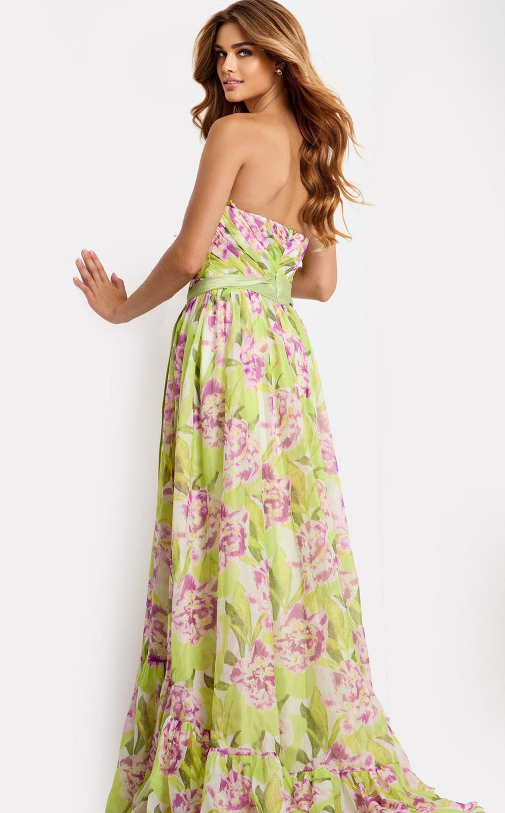 Exquisite Jovani 48468 Dress detail view - VOLAKK