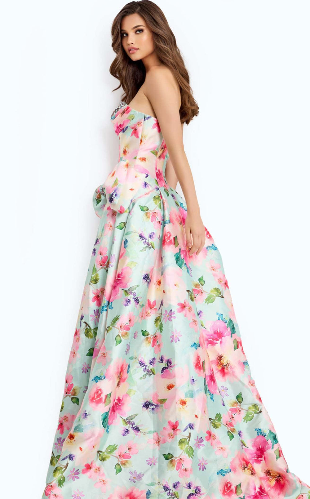 Exquisite Jovani 49197 Dress detail view - VOLAKK