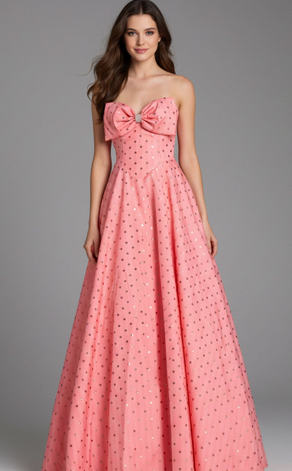 Exquisite Jovani 49340 Dress detail view - VOLAKK