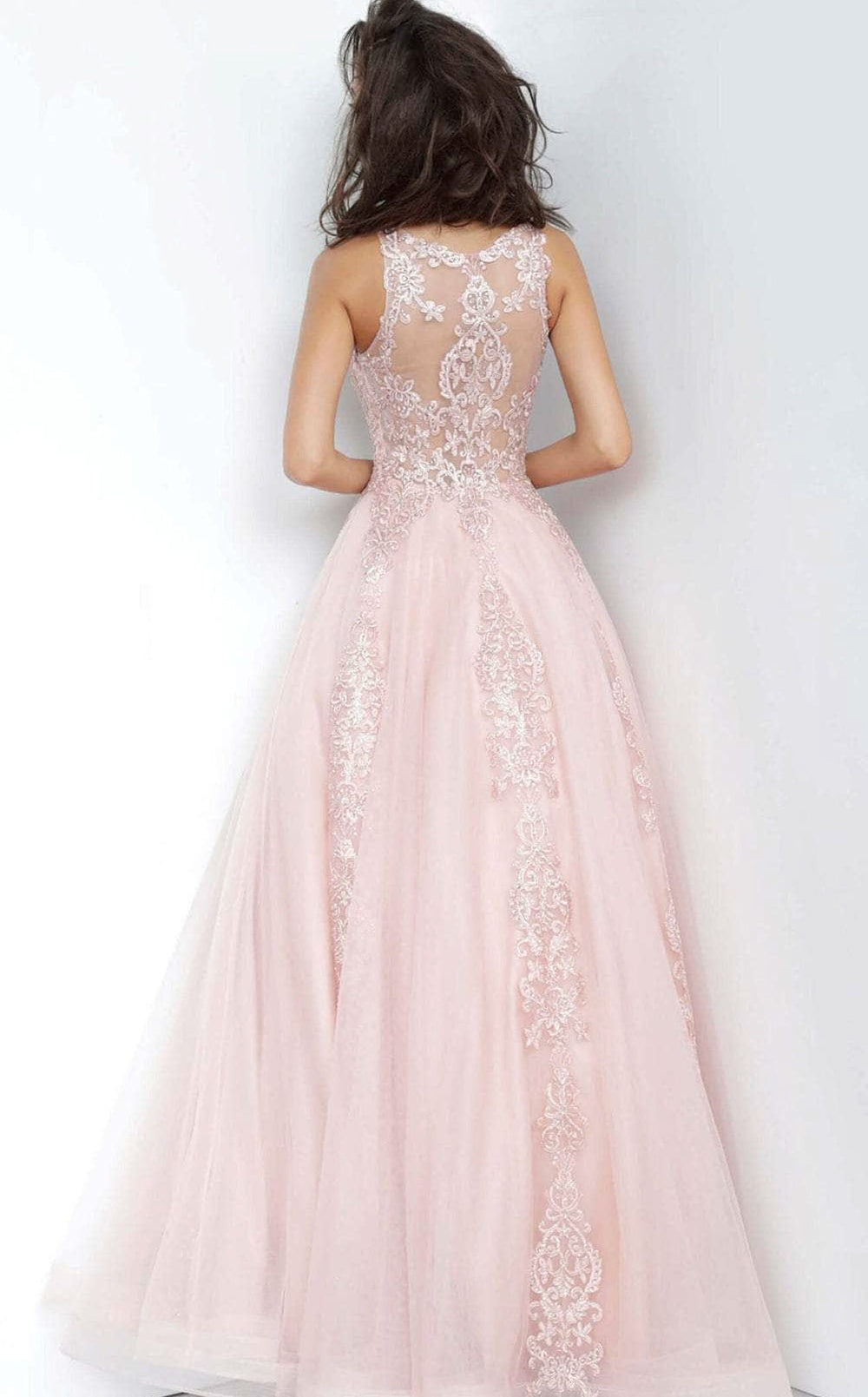 Exquisite Jovani 59046 Dress detail view - VOLAKK