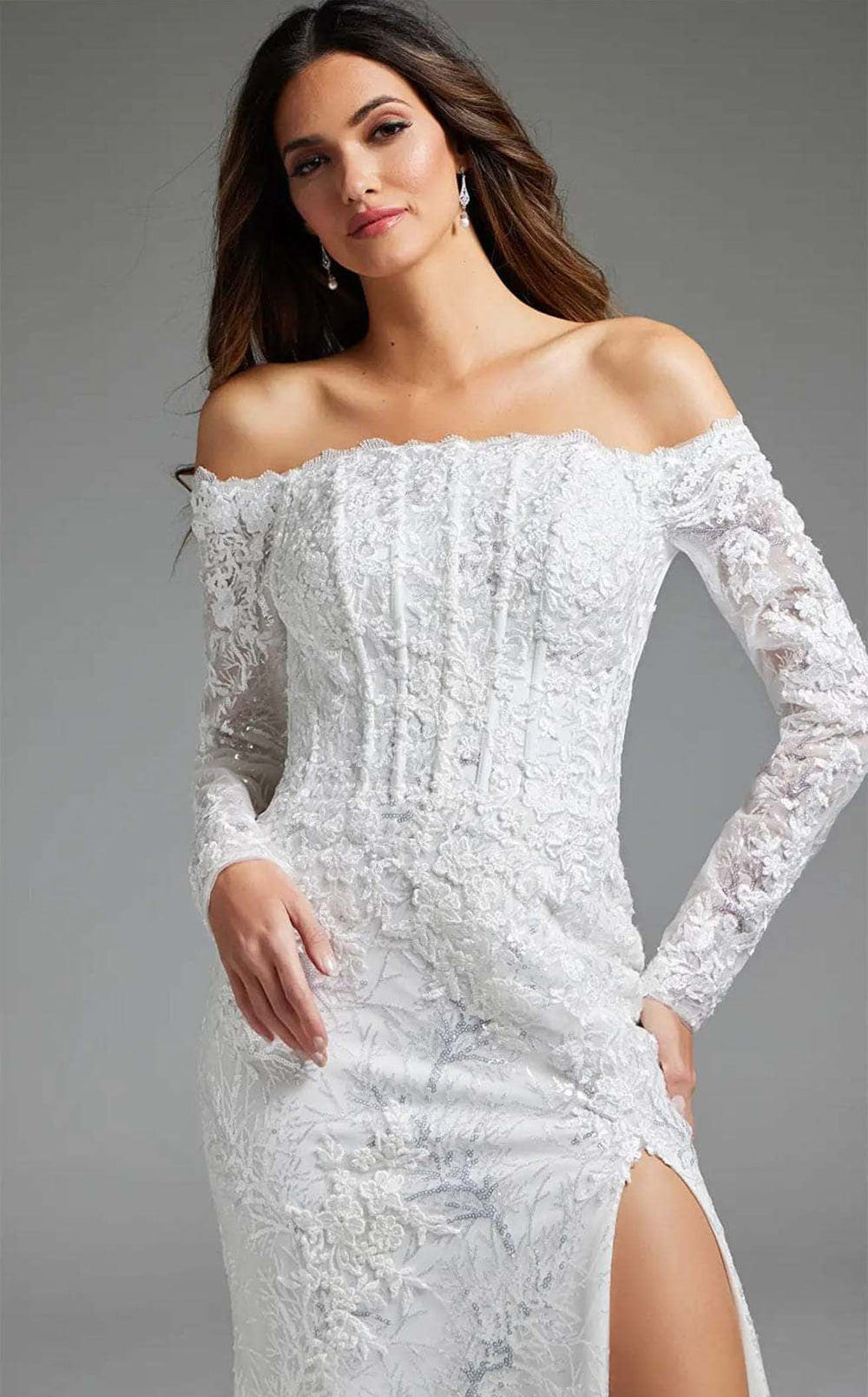 Exquisite Jovani JB23106 Dress detail view - VOLAKK