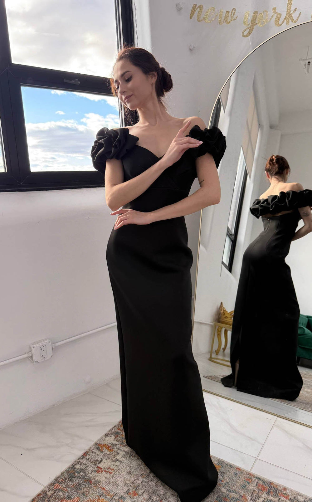 Exquisite Jovani 41084 Dress detail view - VOLAKK