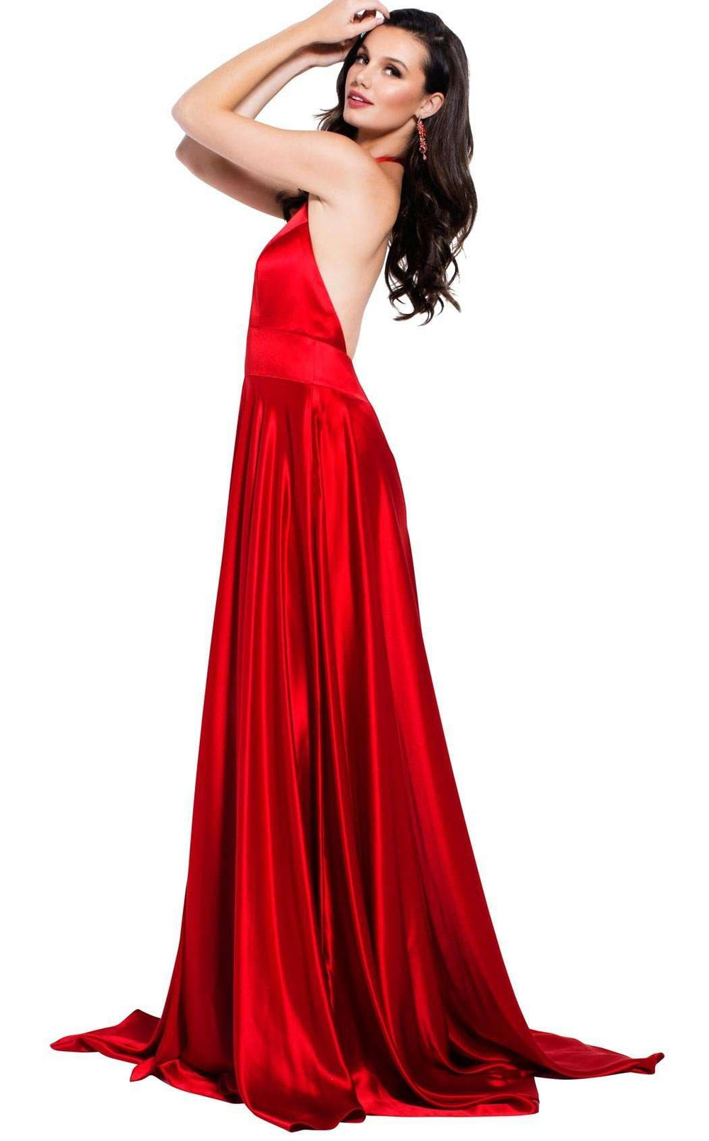Exquisite Jovani 57537 Dress detail view - VOLAKK