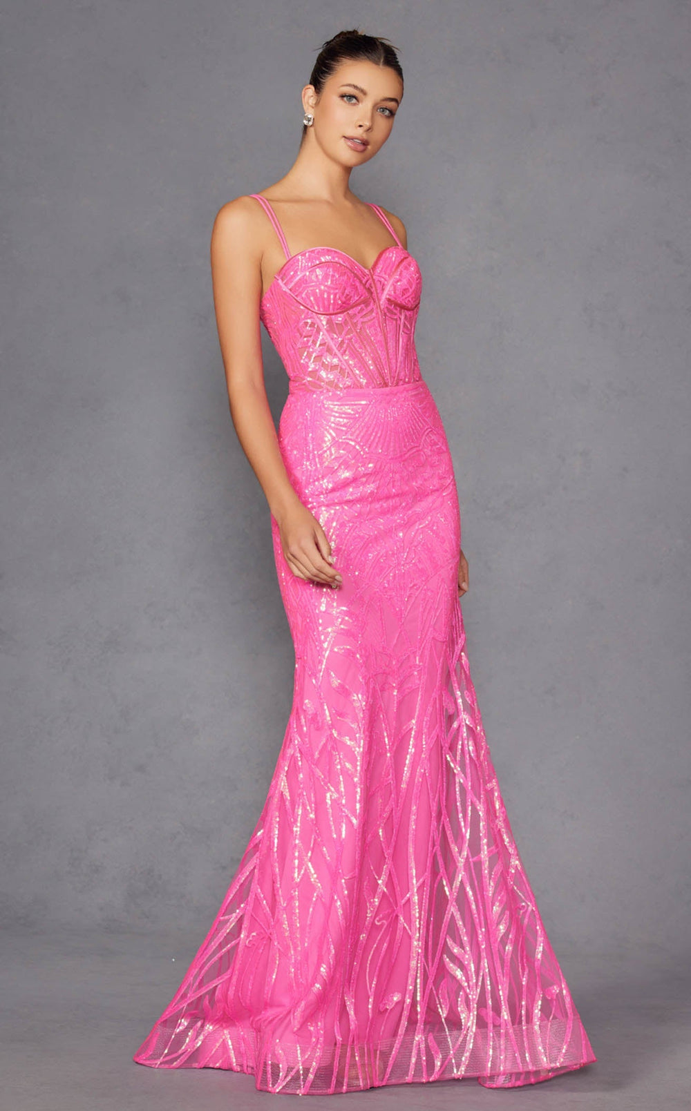 Exquisite Juliet 2886C Dress detail view - VOLAKK