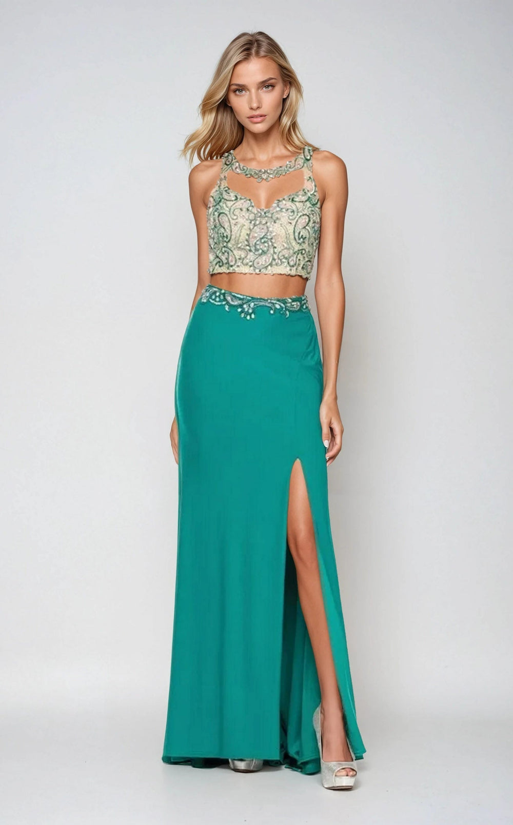 Exquisite Juliet 595 Dress detail view - VOLAKK
