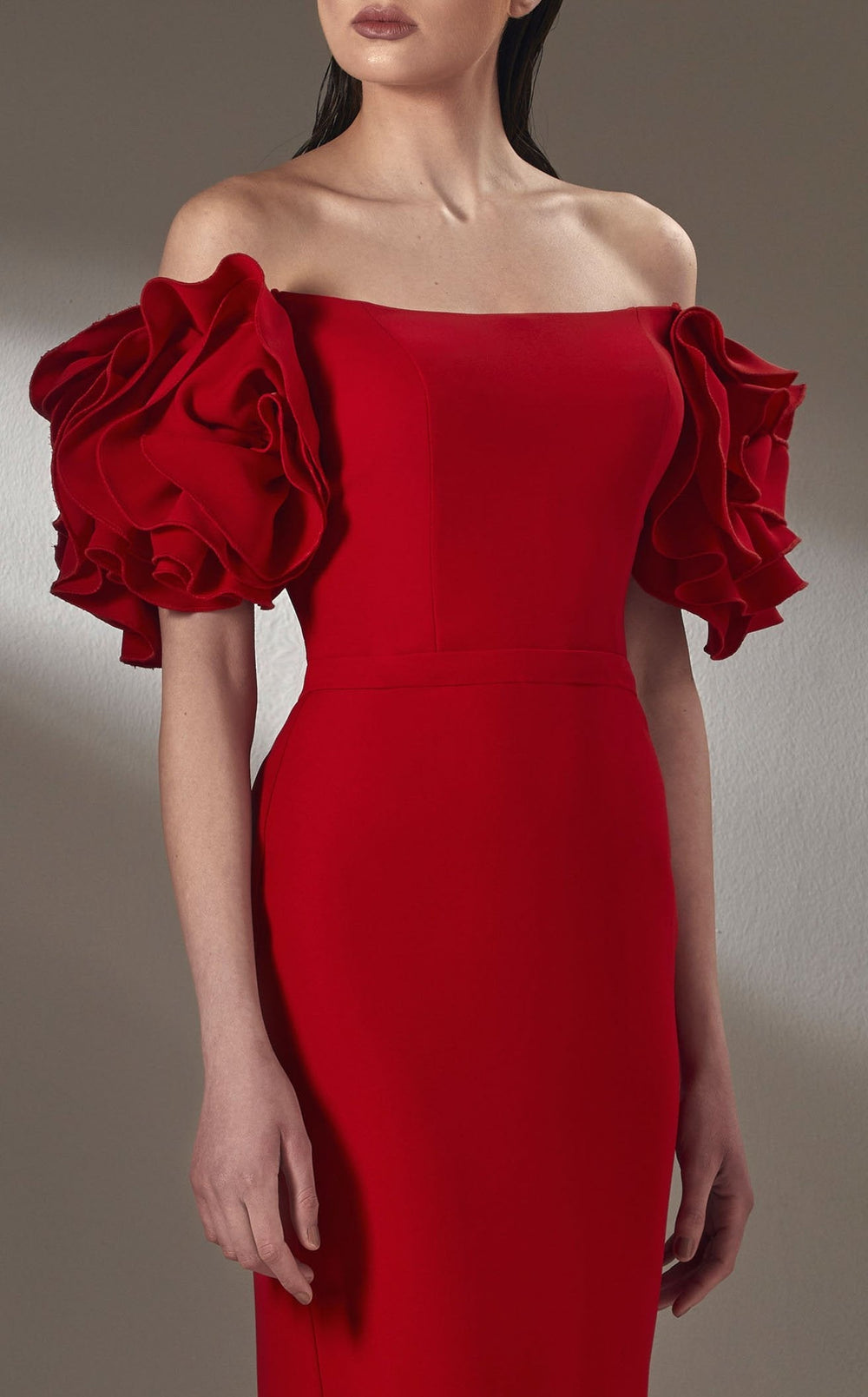 Exquisite MNM Couture K3875 Dress detail view - VOLAKK