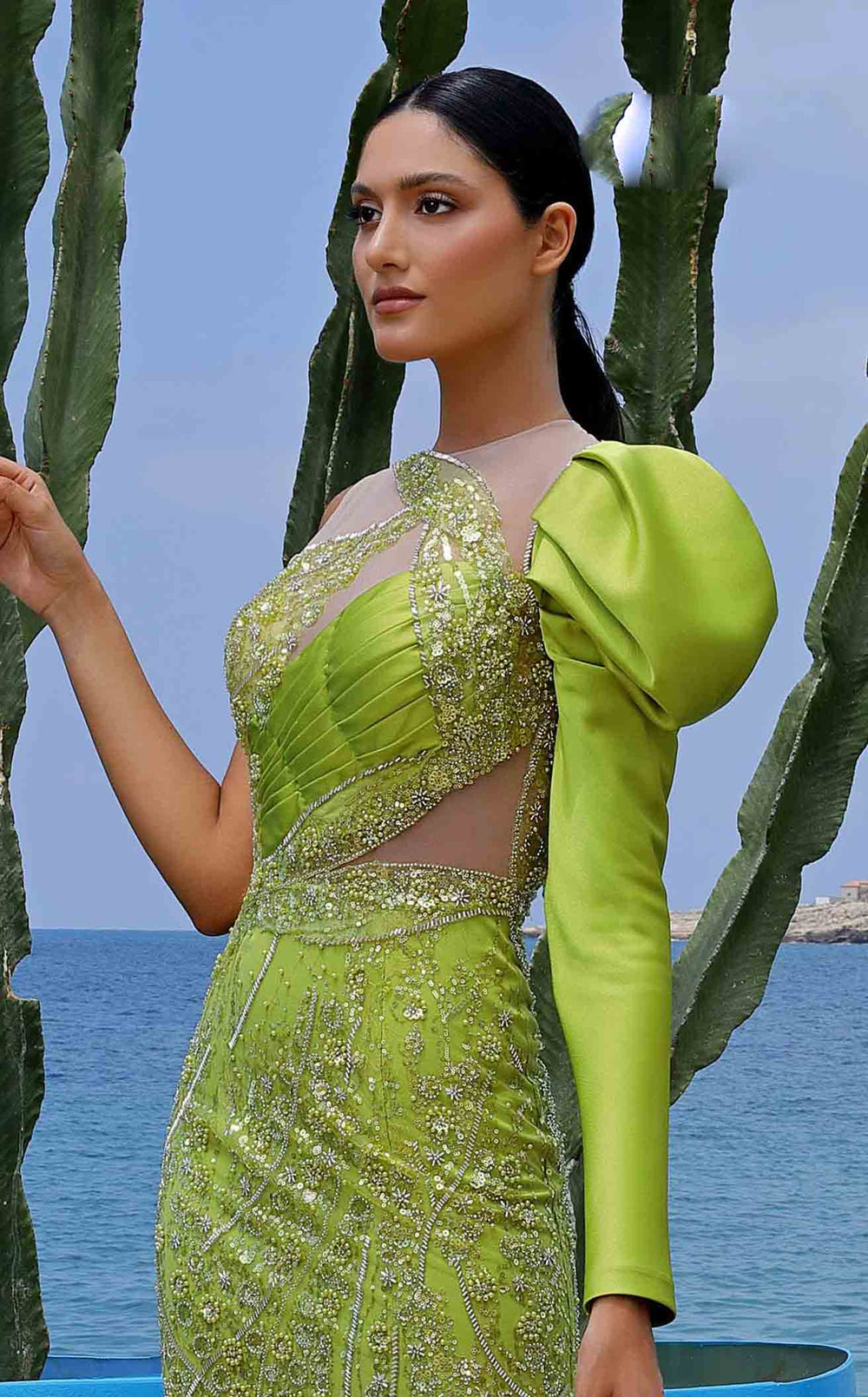 MNM Couture K3998 Dress details - VOLAKK