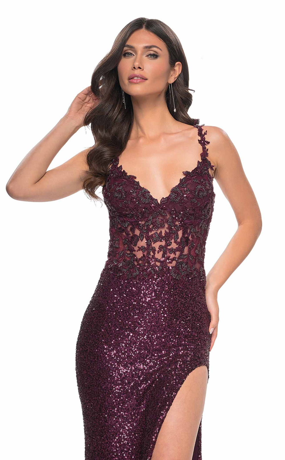 Exquisite La Femme 31657 Dress detail view - VOLAKK