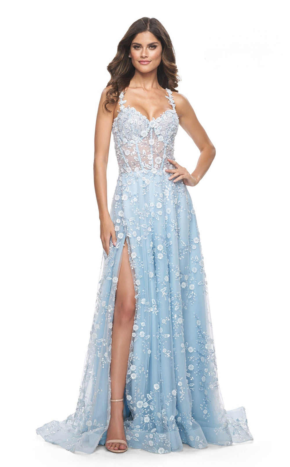 Exquisite La Femme 31996 Dress detail view - VOLAKK