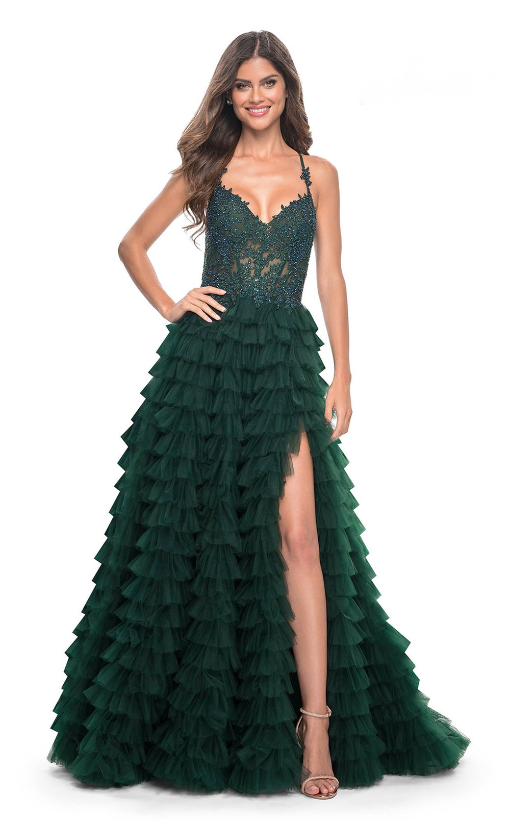 Exquisite La Femme 32128 Dress detail view - VOLAKK