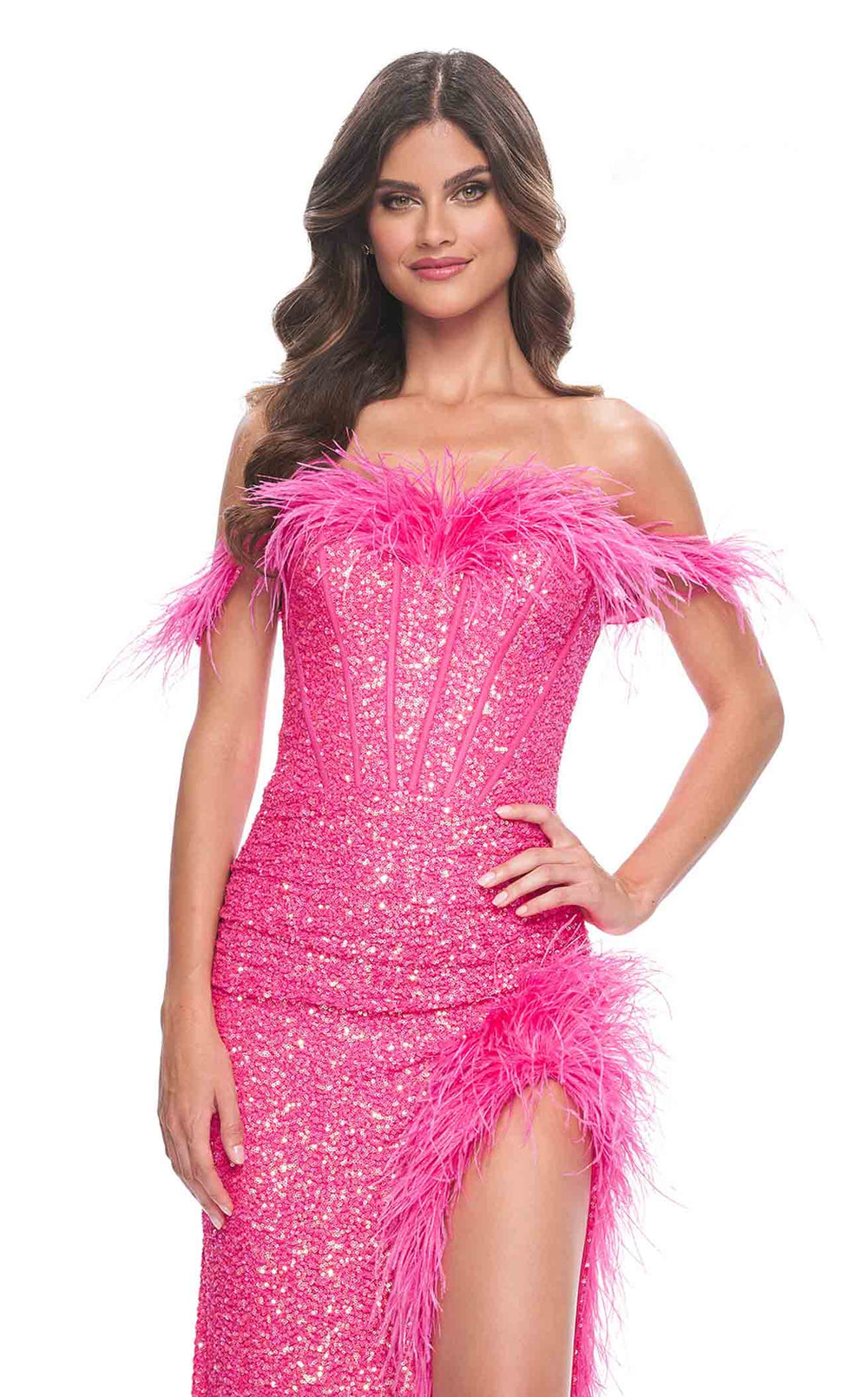 La Femme 32150 Dress details - VOLAKK