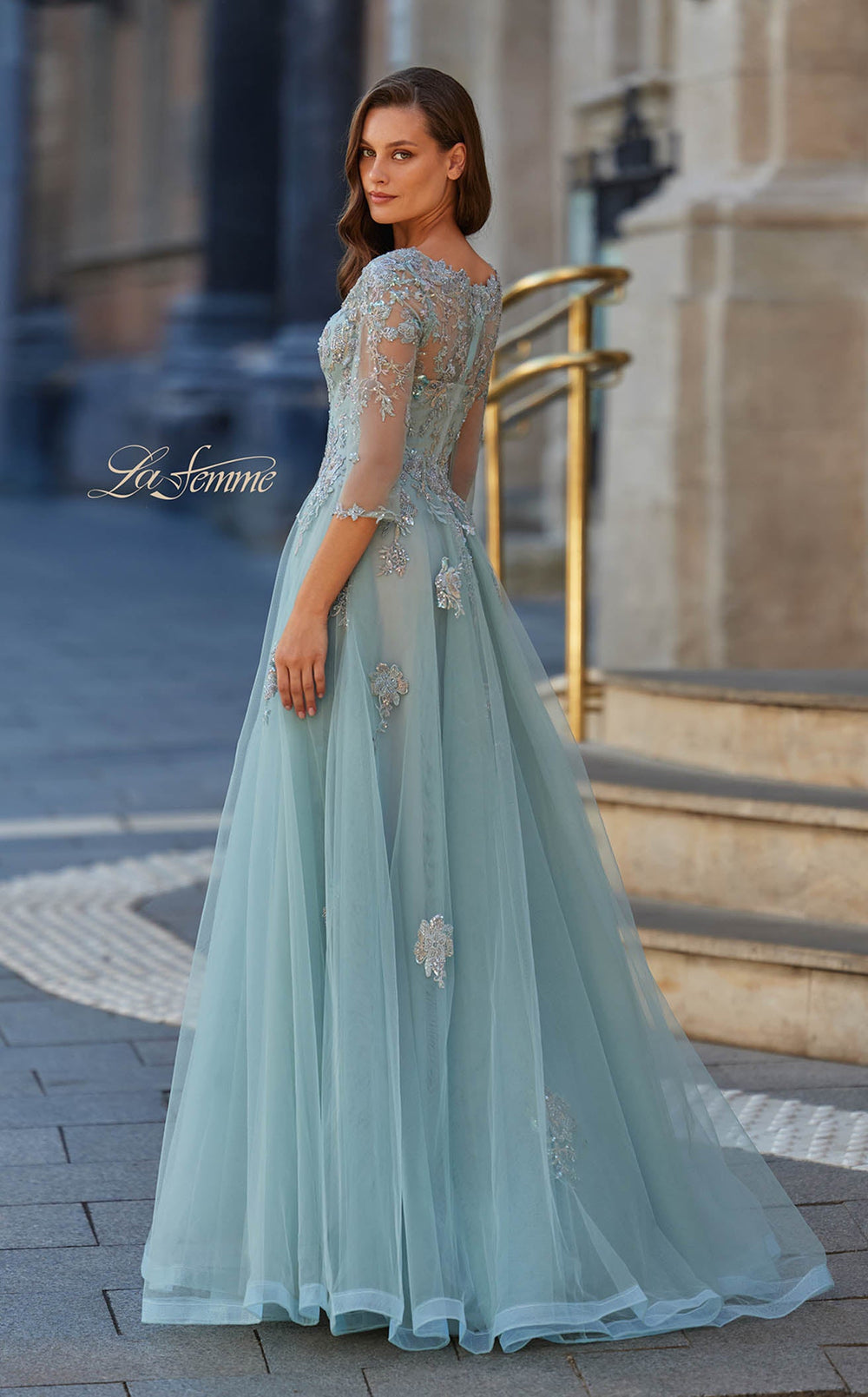 Exquisite La Femme 33536 Dress detail view - VOLAKK
