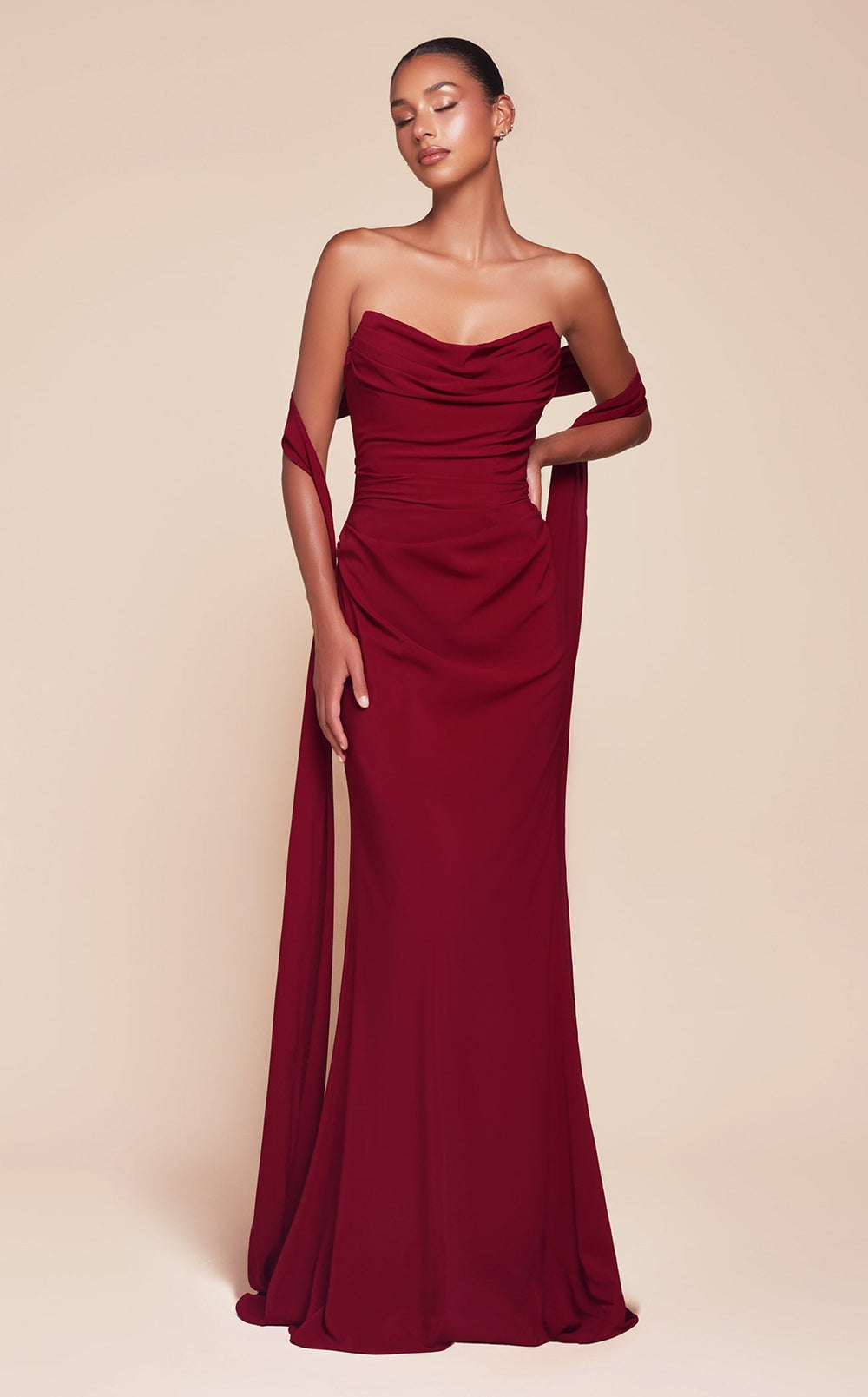 Exquisite Ladivine 7433 Dress detail view - VOLAKK
