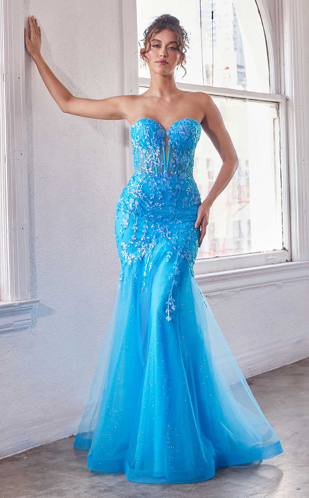 Exquisite LaDivine CB139 Dress detail view - VOLAKK