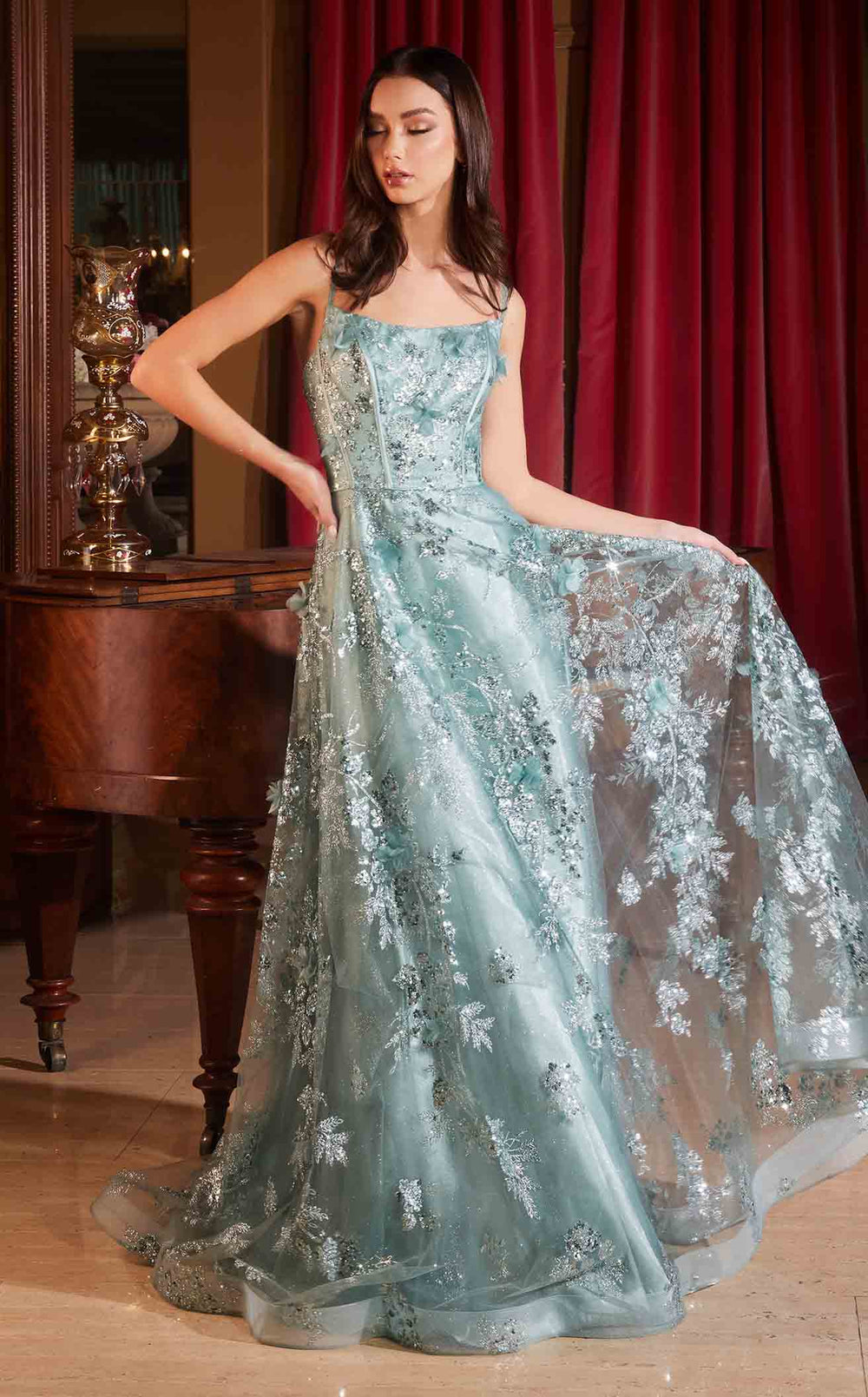 LaDivine CB144 Dress details - VOLAKK