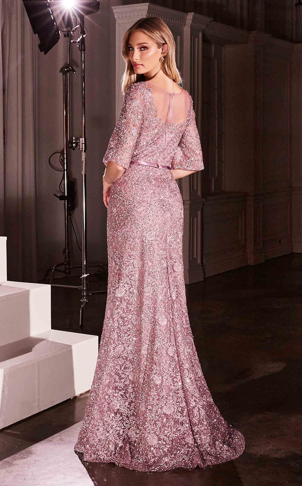 Exquisite Ladivine CB149 Dress detail view - VOLAKK