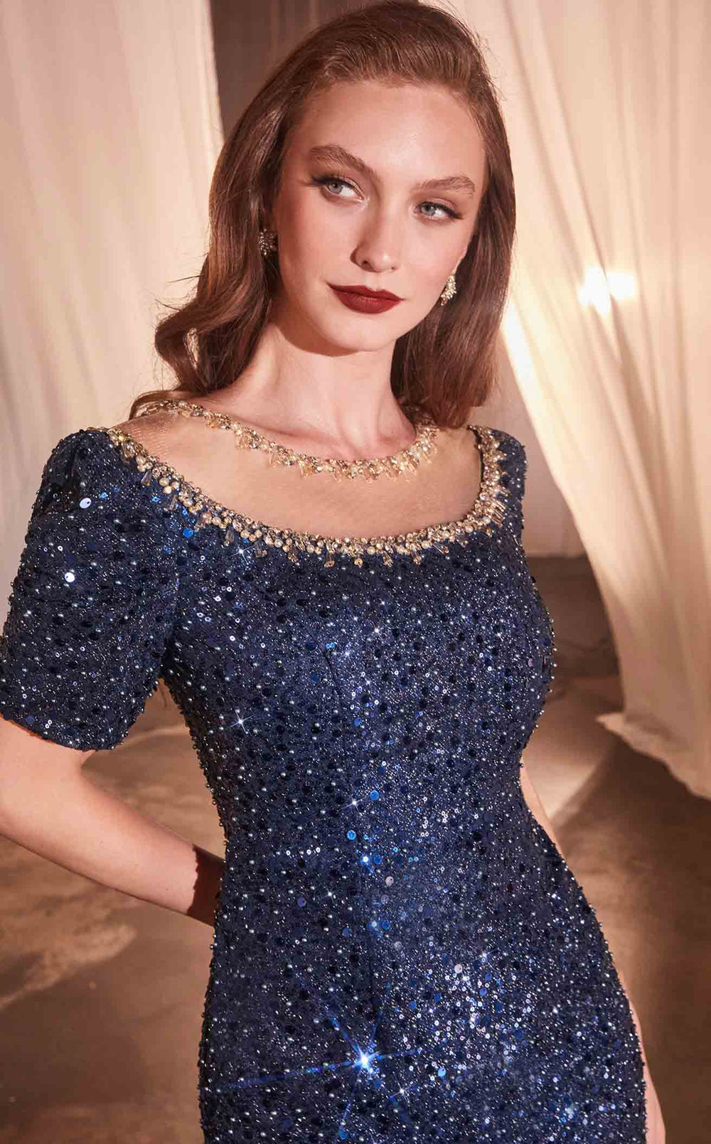 Ladivine CB151 Dress details - VOLAKK
