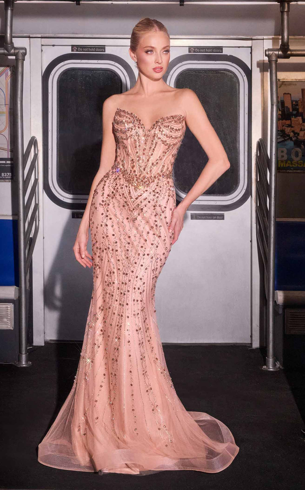 Ladivine CC8262 Dress details - VOLAKK