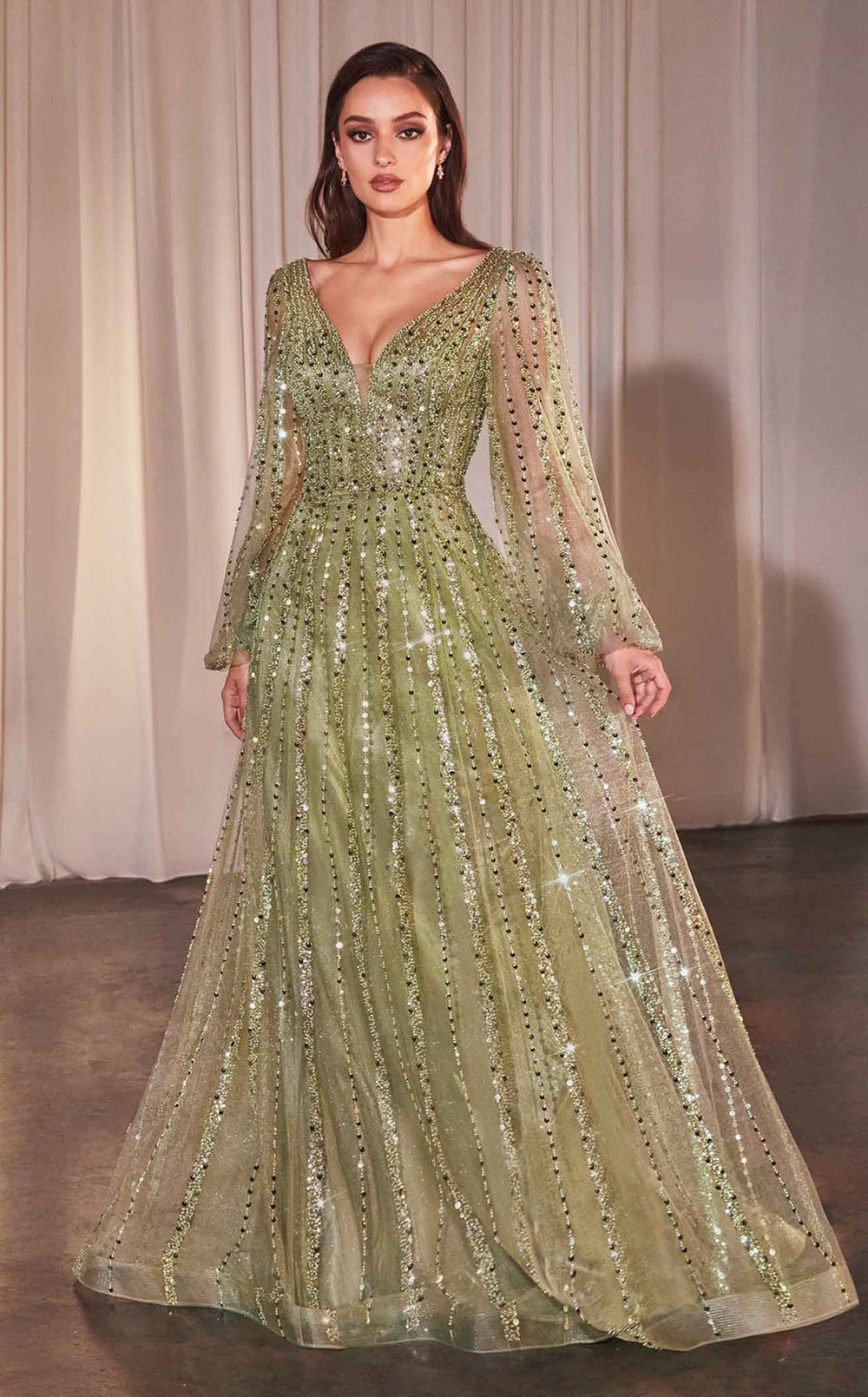 Exquisite Ladivine CD0240 Dress detail view - VOLAKK