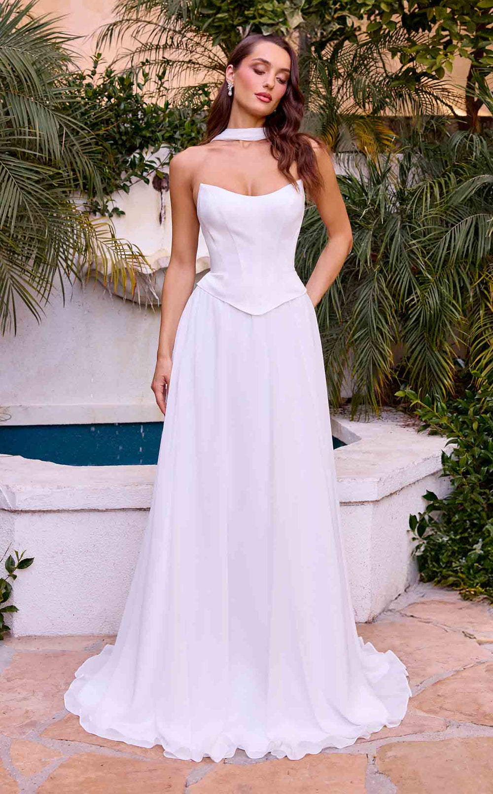 Ladivine CD386W Dress details - VOLAKK