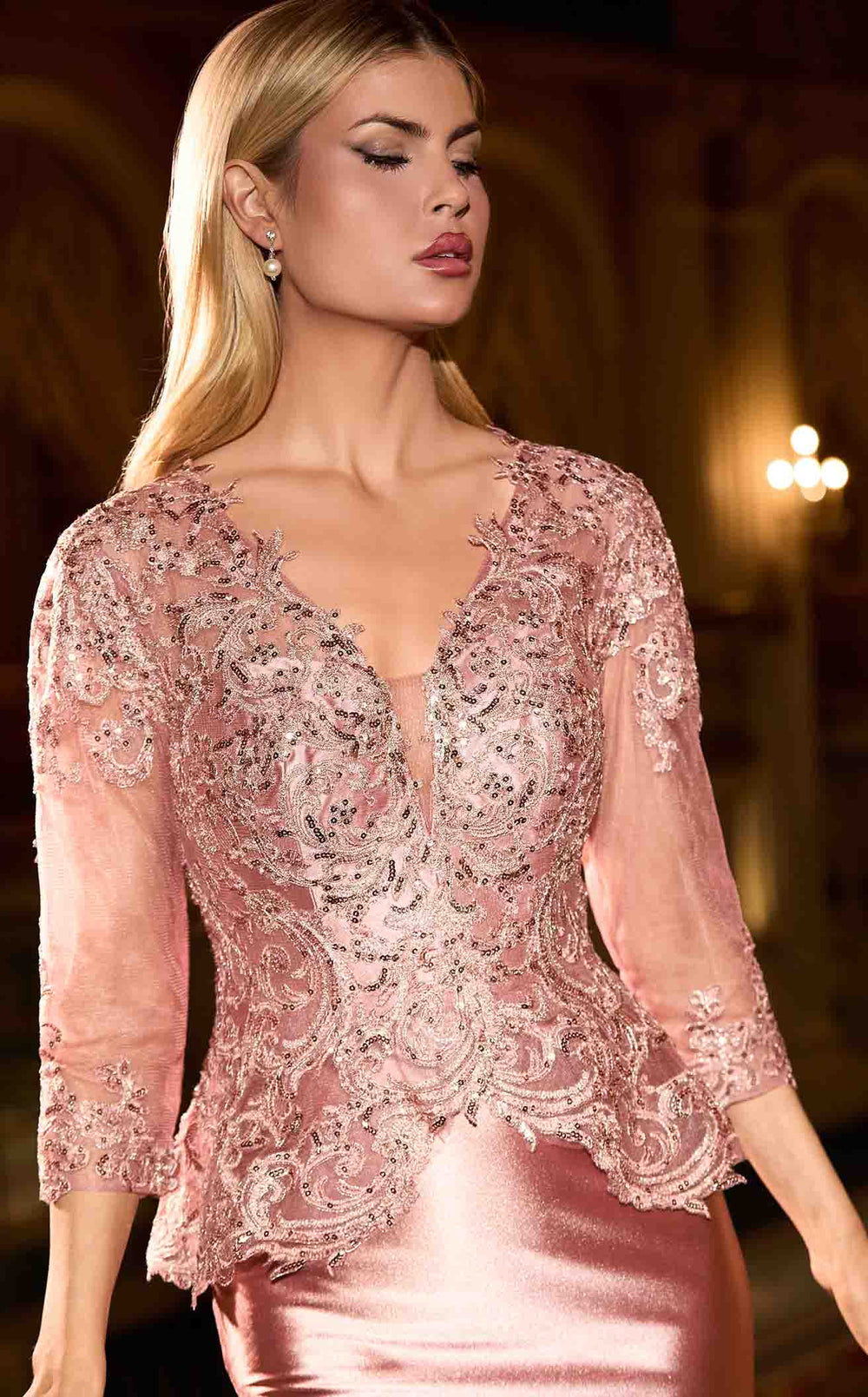 Ladivine CD720 Dress details - VOLAKK