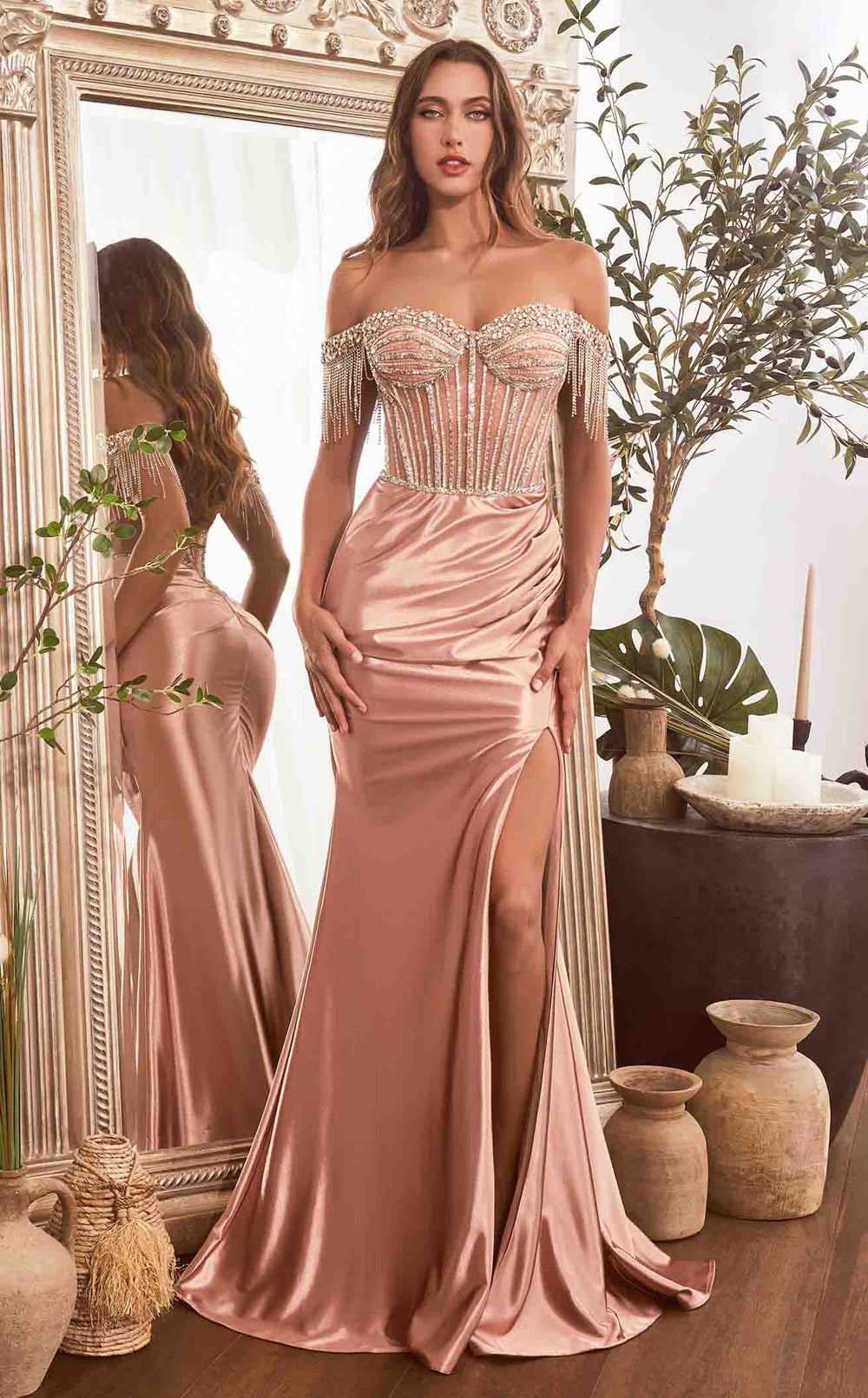 Ladivine CD821 Dress details - VOLAKK