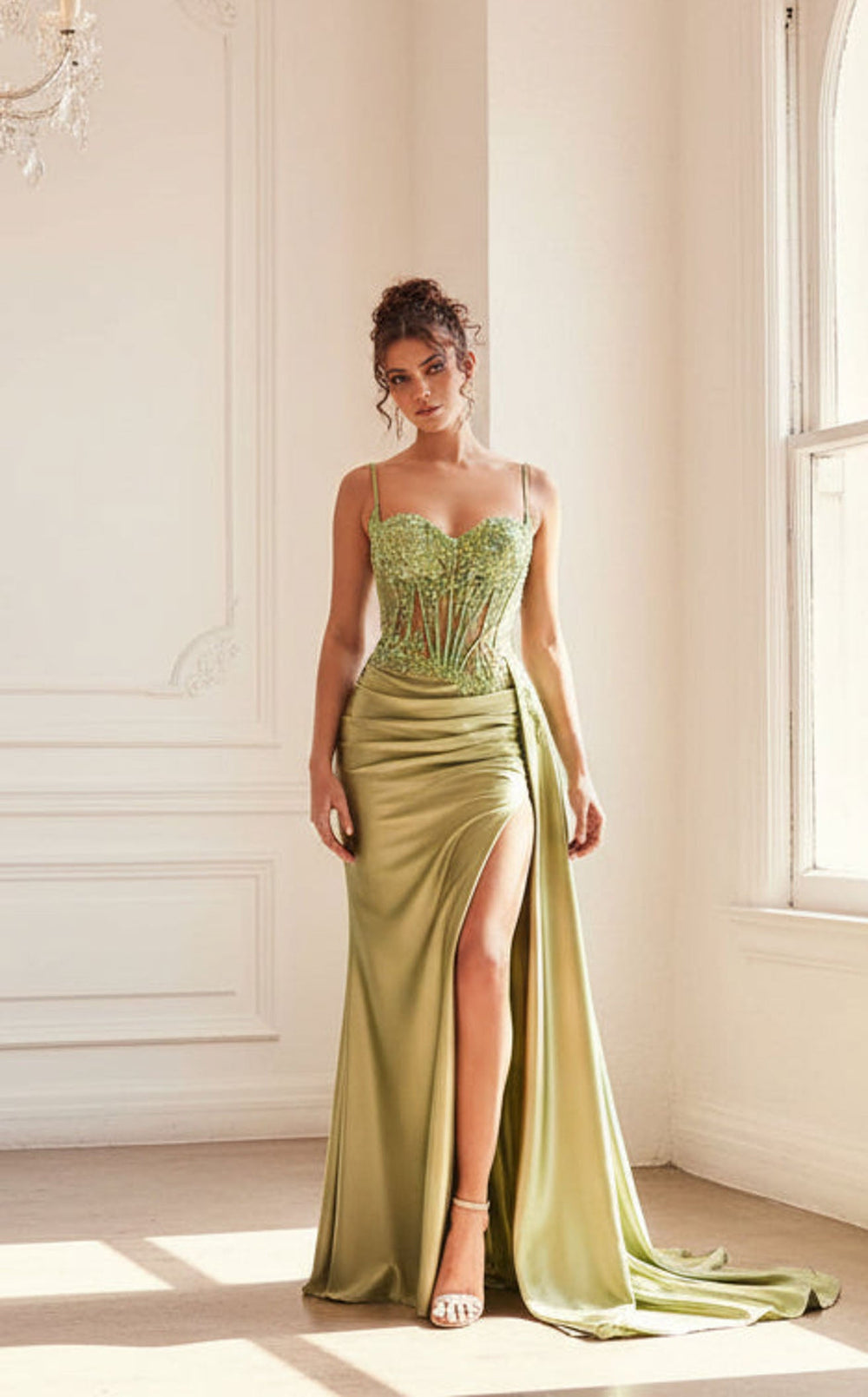 Exquisite Ladivine CD868 Dress detail view - VOLAKK