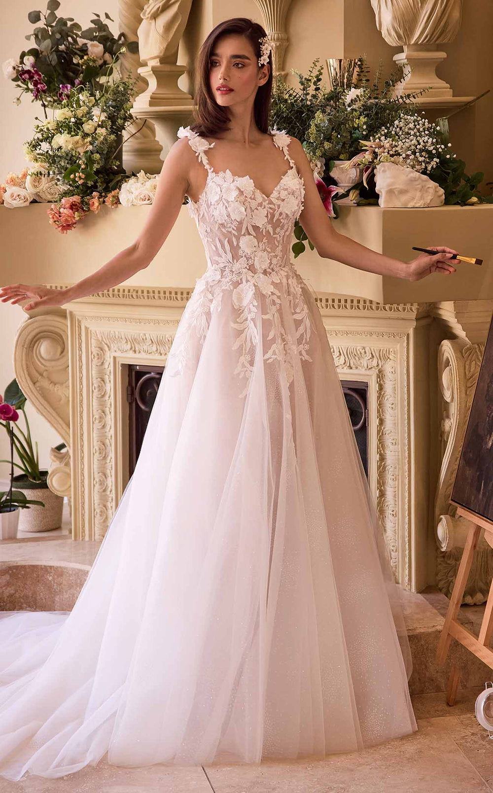 LaDivine CDS498W Dress - VOLAKK