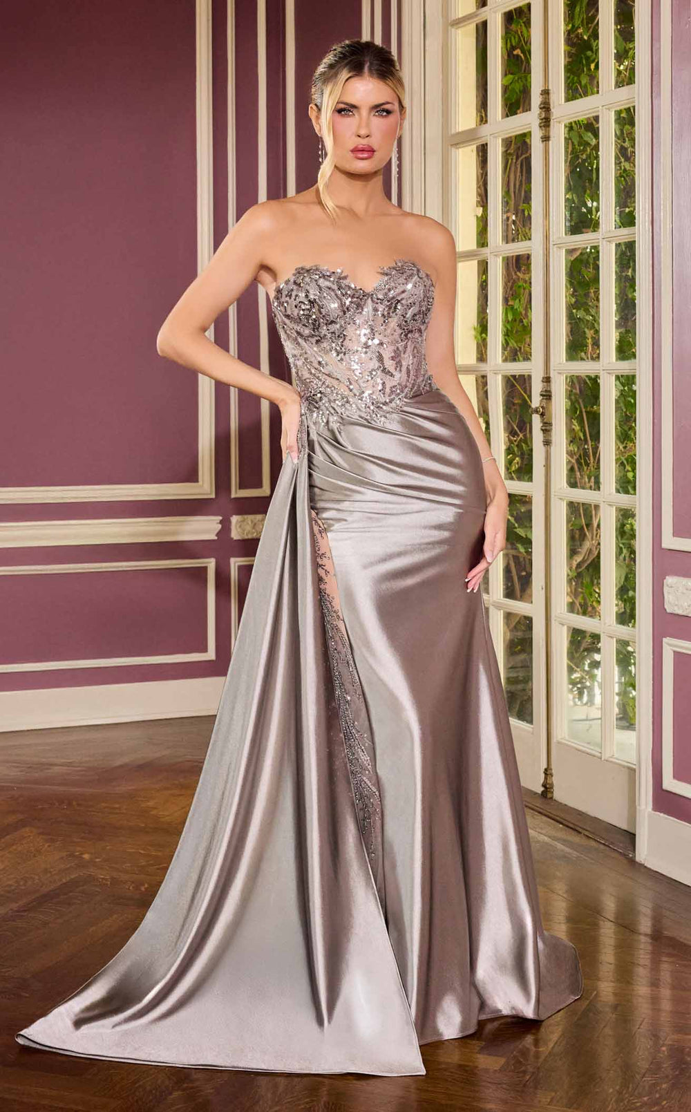 Exquisite Ladivine CDS565 Dress detail view - VOLAKK