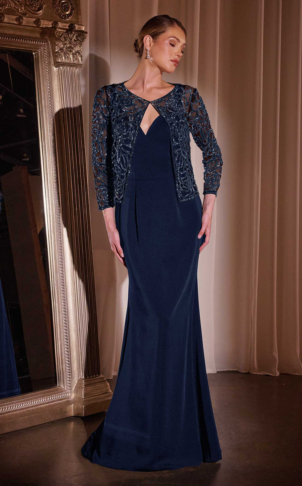 Exquisite Ladivine J881 Dress detail view - VOLAKK