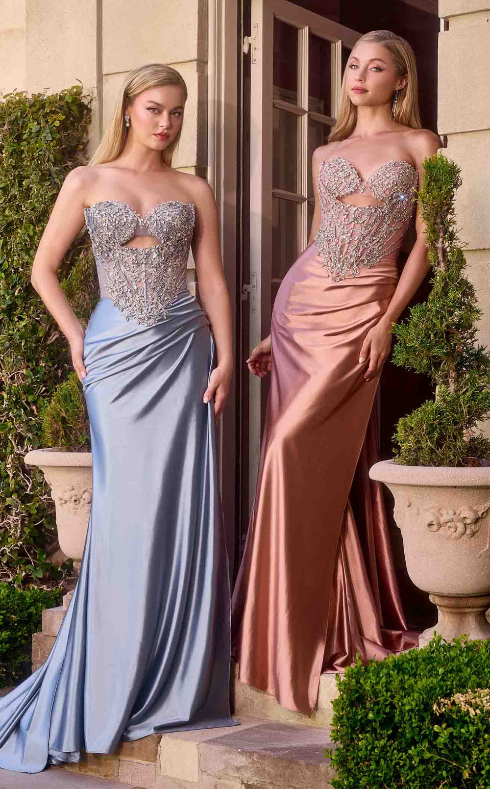 Exquisite Ladivine KV1135 Dress detail view - VOLAKK
