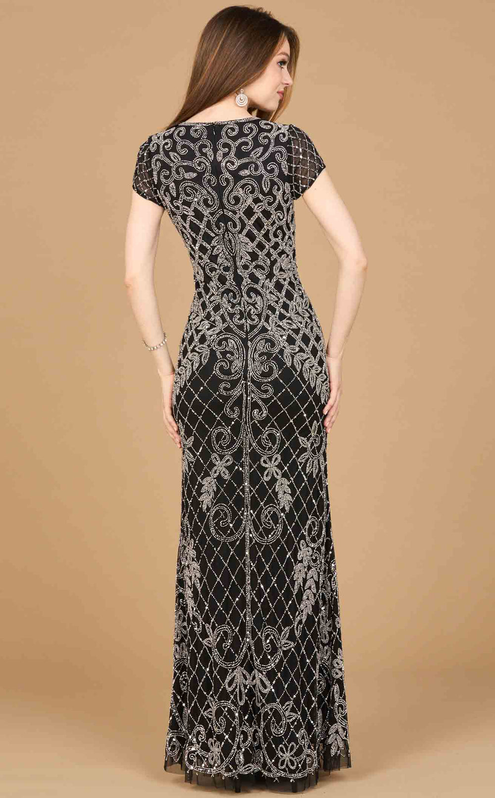 Exquisite Lara 28865 Dress detail view - VOLAKK