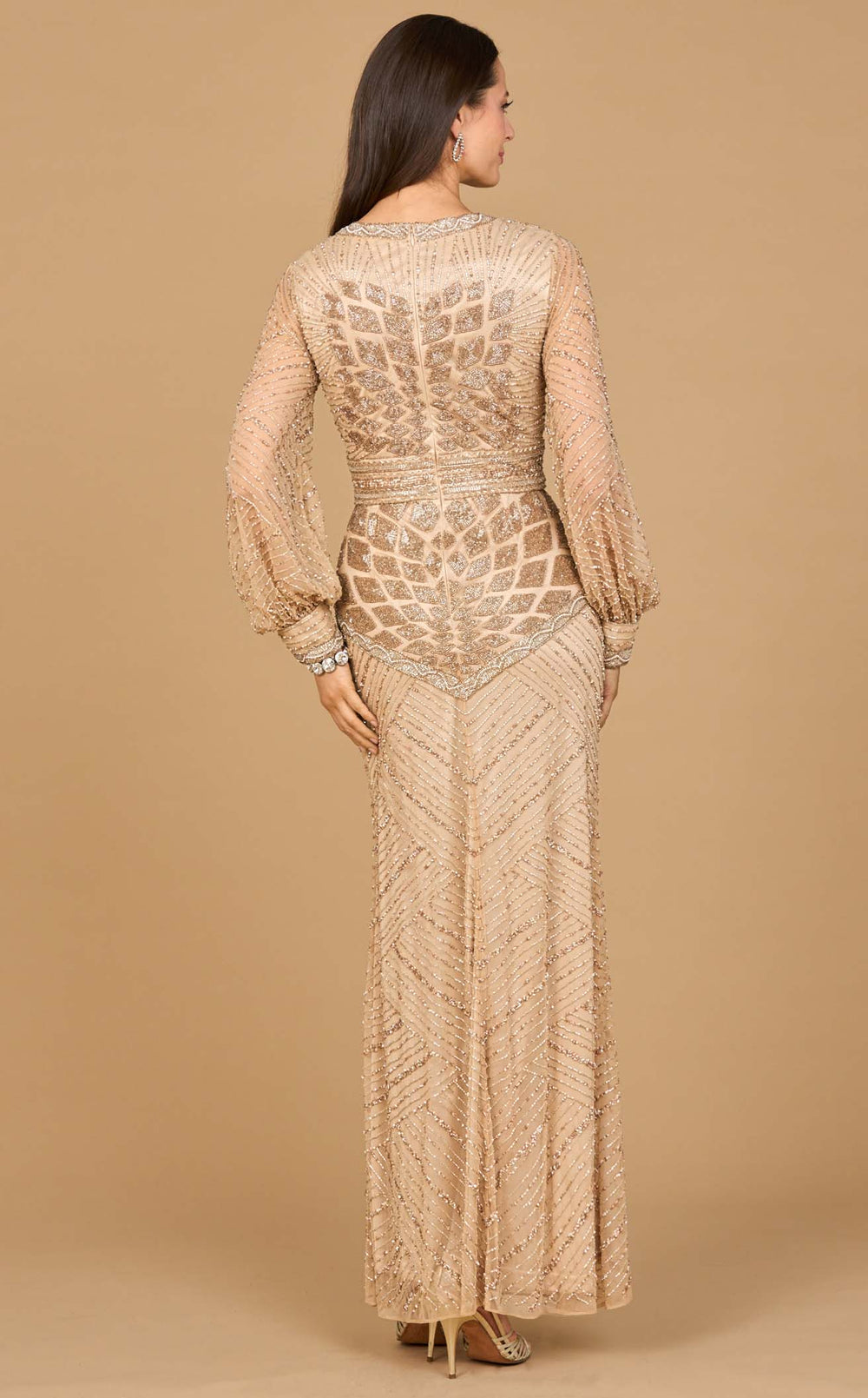 Exquisite Lara 28894 Dress detail view - VOLAKK
