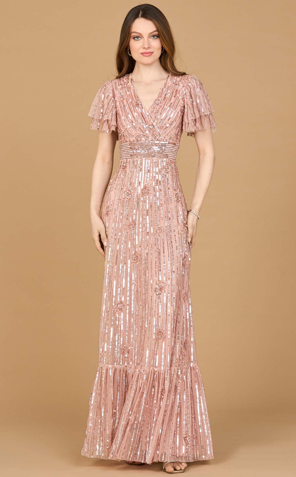Exquisite Lara 28899 Dress detail view - VOLAKK