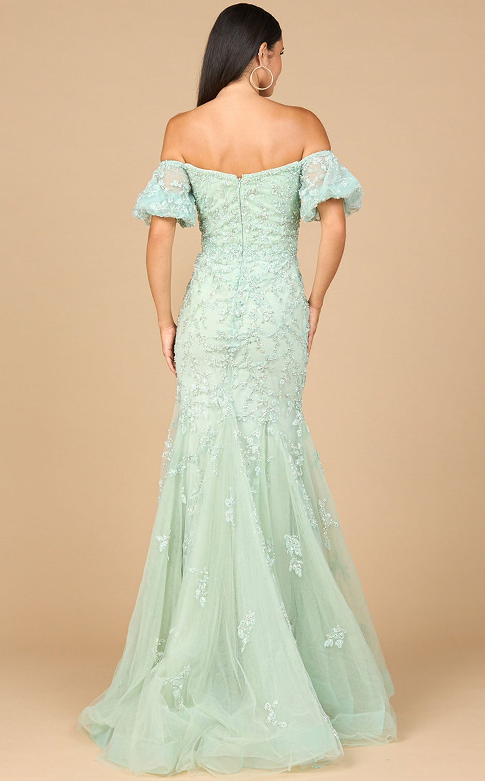 Exquisite Lara 28938 Dress detail view - VOLAKK