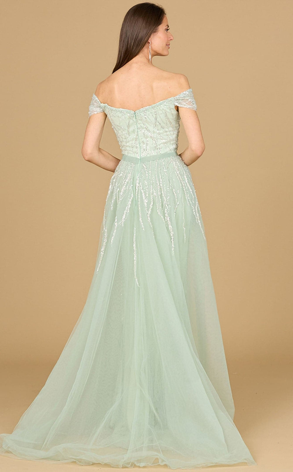 Exquisite Lara 29162 Dress detail view - VOLAKK