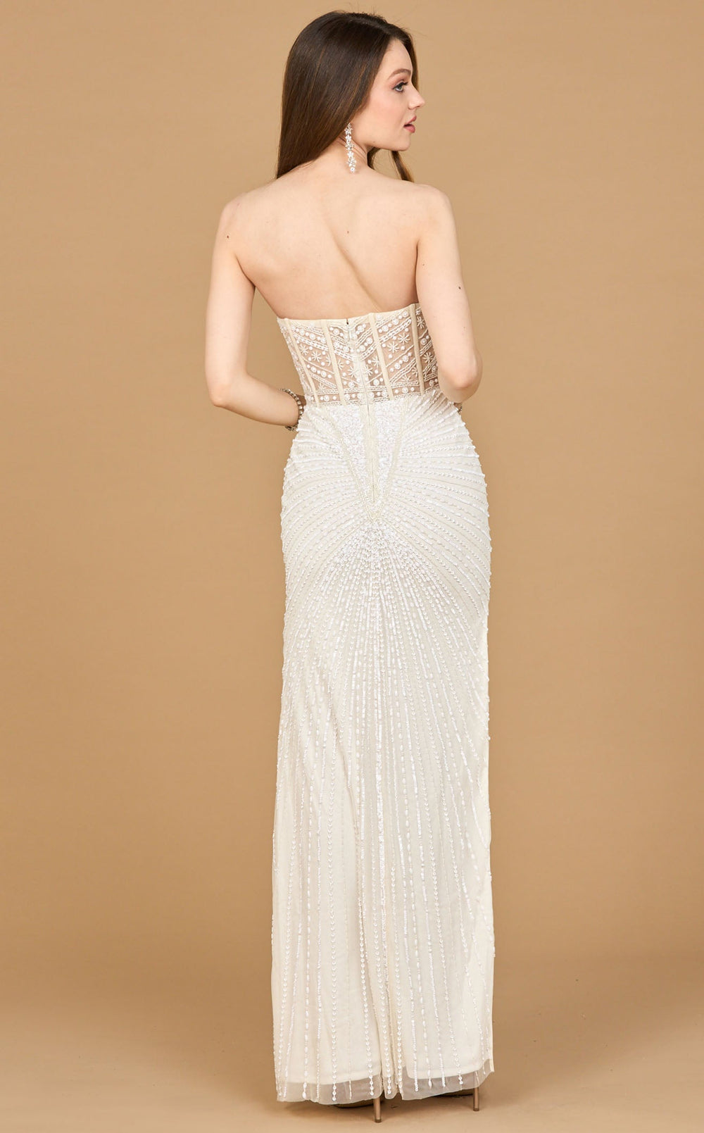 Exquisite Lara 51189 Dress detail view - VOLAKK